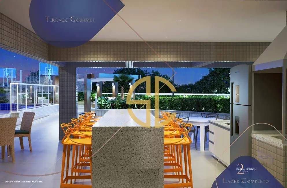 Foto 7 de Apartamento com 2 quartos à venda, 63m2 em Praia Grande - SP