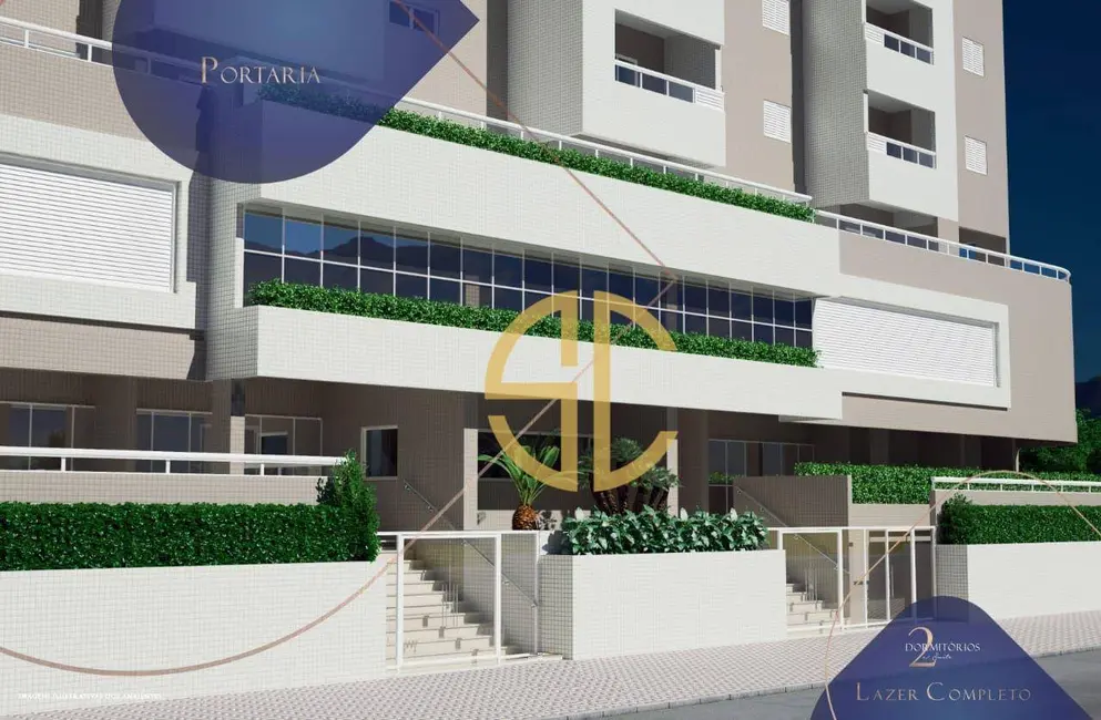 Foto 1 de Apartamento com 2 quartos à venda, 63m2 em Praia Grande - SP