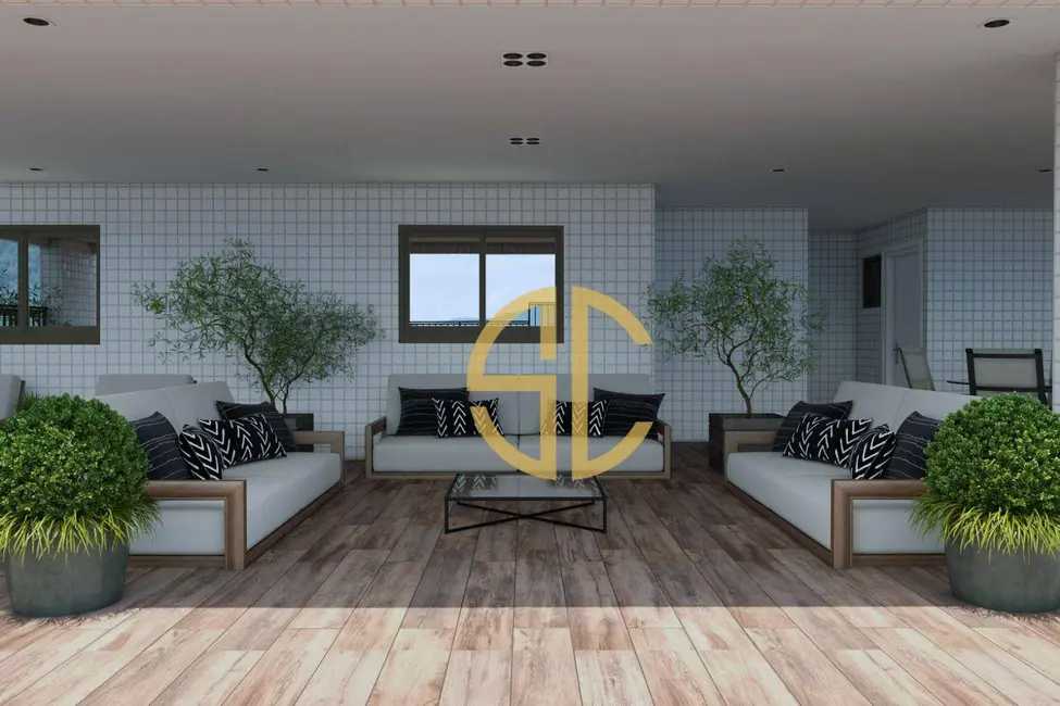 Foto 9 de Apartamento com 3 quartos à venda, 123m2 em Canto do Forte, Praia Grande - SP