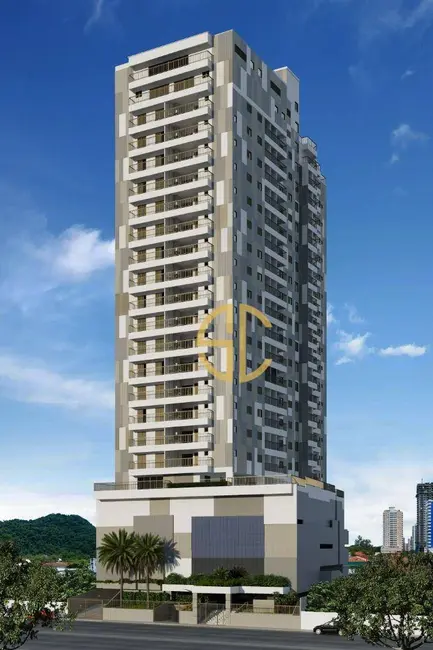 Foto 3 de Apartamento com 3 quartos à venda, 127m2 em Canto do Forte, Praia Grande - SP