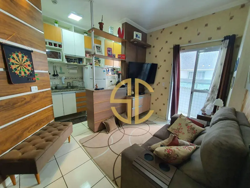 Foto 5 de Apartamento com 1 quarto à venda, 44m2 em Boqueirão, Praia Grande - SP