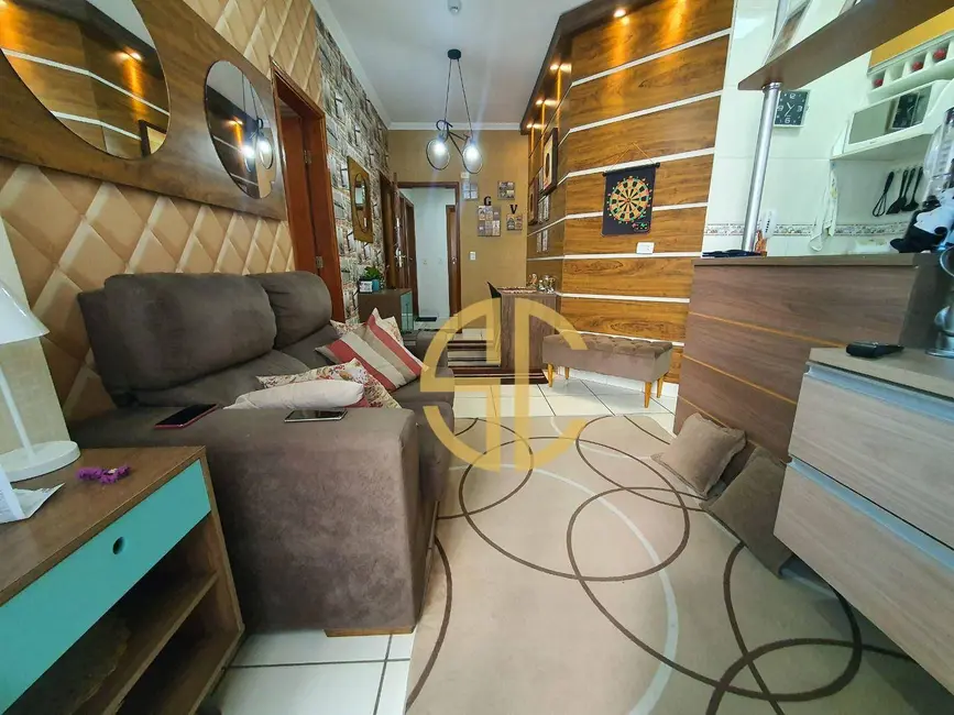 Foto 3 de Apartamento com 1 quarto à venda, 44m2 em Boqueirão, Praia Grande - SP