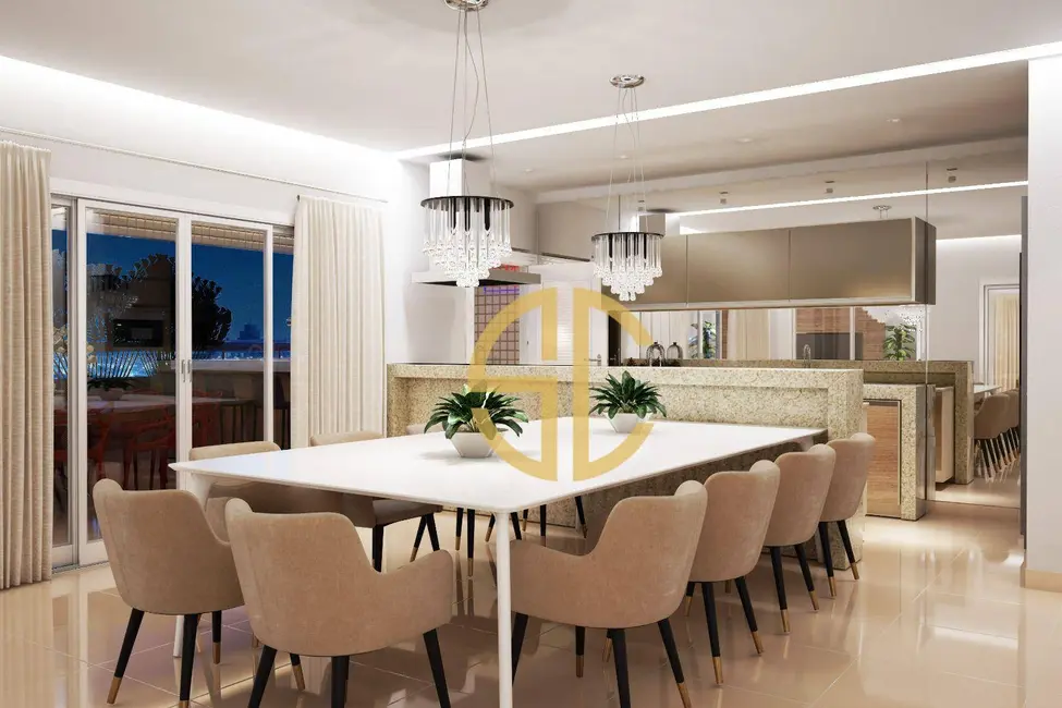 Foto 7 de Apartamento com 3 quartos à venda, 98m2 em Aviação, Praia Grande - SP