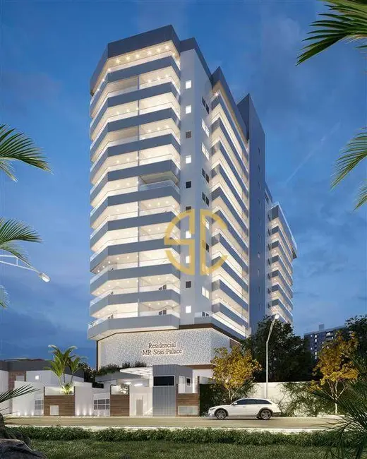 Foto 2 de Apartamento com 2 quartos à venda, 123m2 em Mirim, Praia Grande - SP