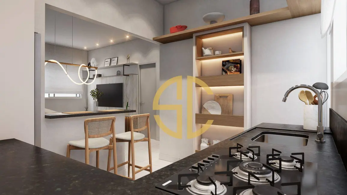 Casa de Condomínio com 2 quartos à venda, 50m2 em Praia Grande - SP - imagem 3 Foto 3 de Casa de Condomínio com 2 quartos à venda, 50m2 em Praia Grande - SP