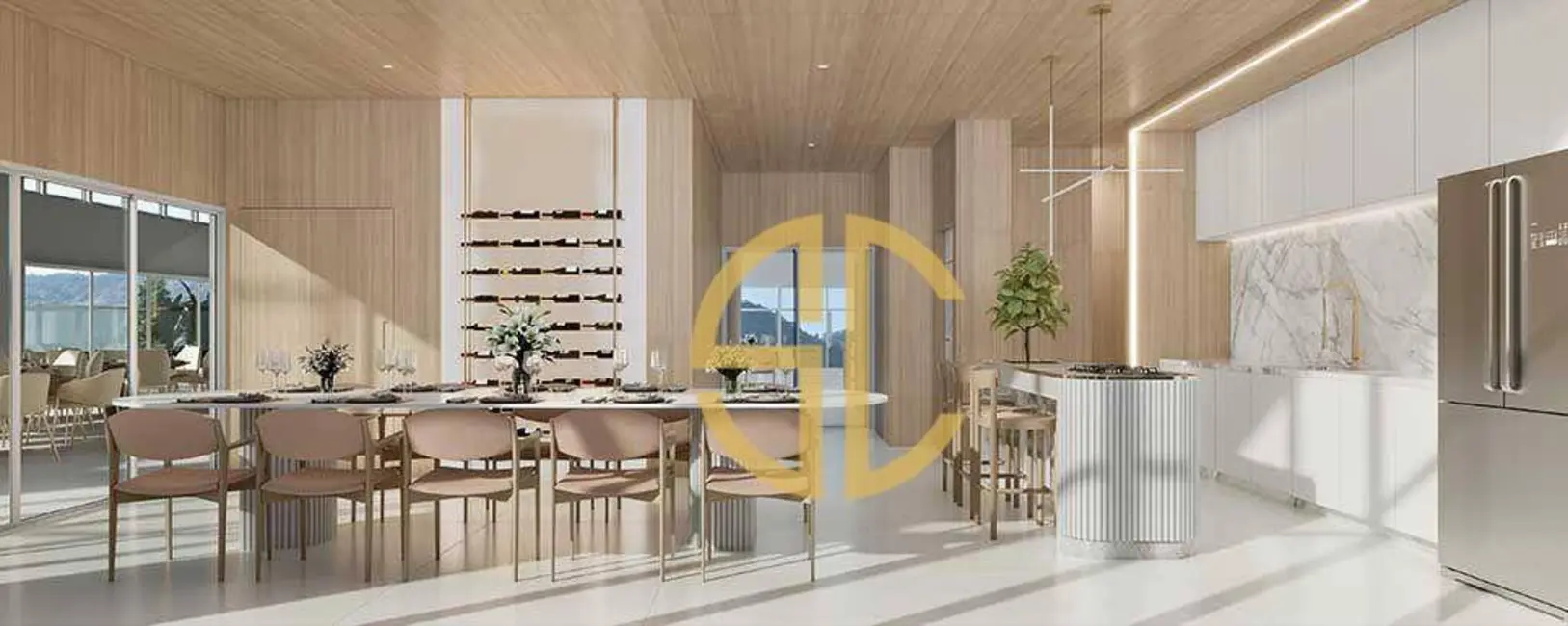 Foto 9 de Apartamento com 3 quartos à venda, 144m2 em Canto do Forte, Praia Grande - SP