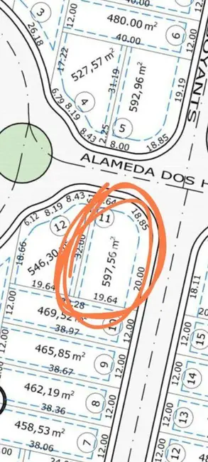 Foto 3 de Terreno / Lote à venda, 597m2 em Condomínio Vale das Águas, Braganca Paulista - SP