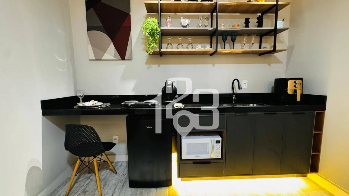 Foto 4 de Kitnet com 1 quarto para alugar, 22m2 em Vila Mota, Braganca Paulista - SP