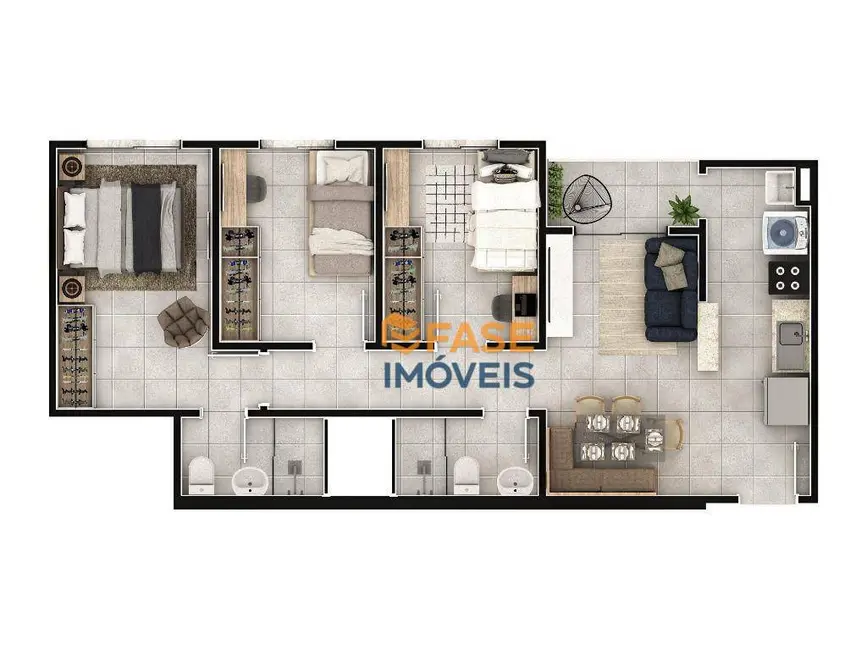 Foto 9 de Apartamento com 2 quartos à venda, 51m2 em Tapanã (Icoaraci), Belem - PA