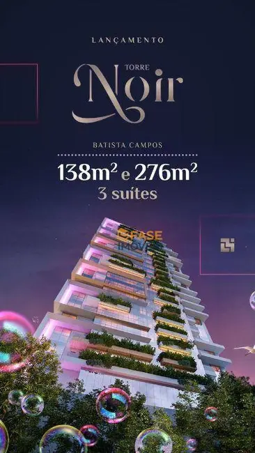 Foto 8 de Apartamento com 3 quartos à venda, 138m2 em Batista Campos, Belem - PA