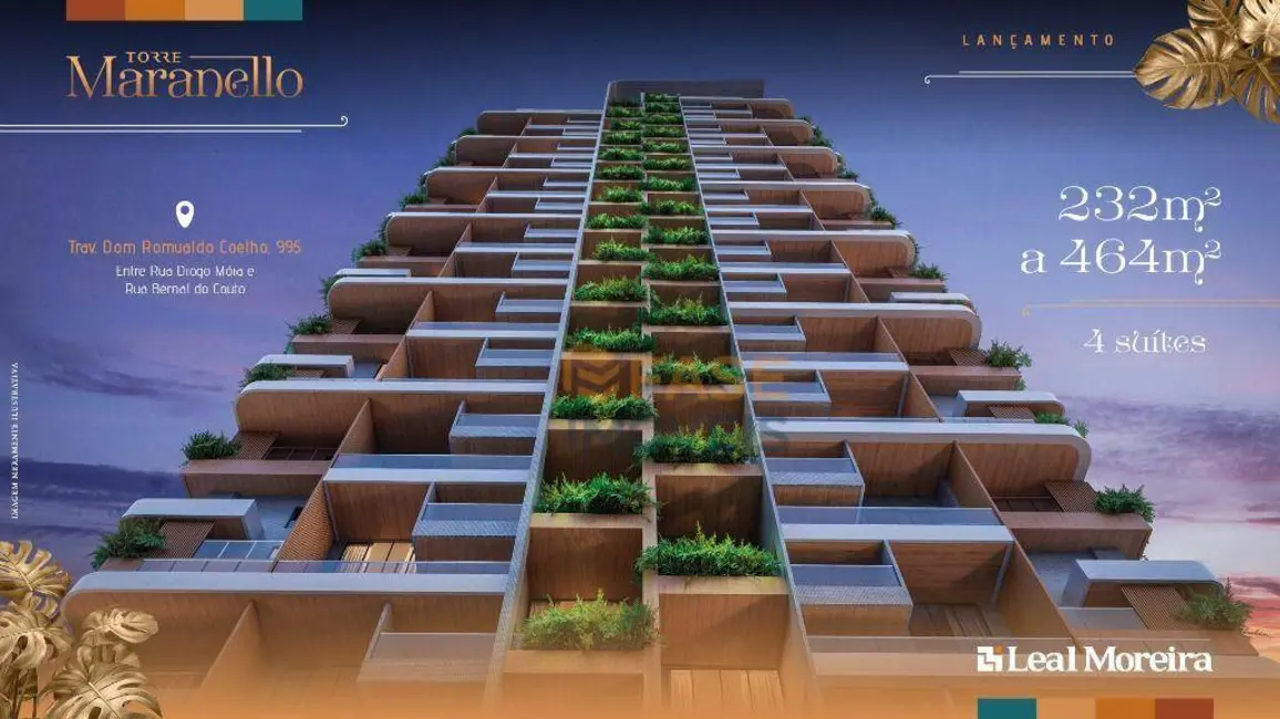 Foto 1 de Apartamento com 4 quartos à venda, 232m2 em Umarizal, Belem - PA