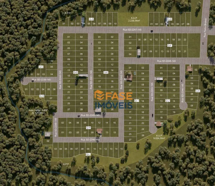 Foto 4 de Terreno / Lote à venda, 360m2 em Catarinense, Criciuma - SC