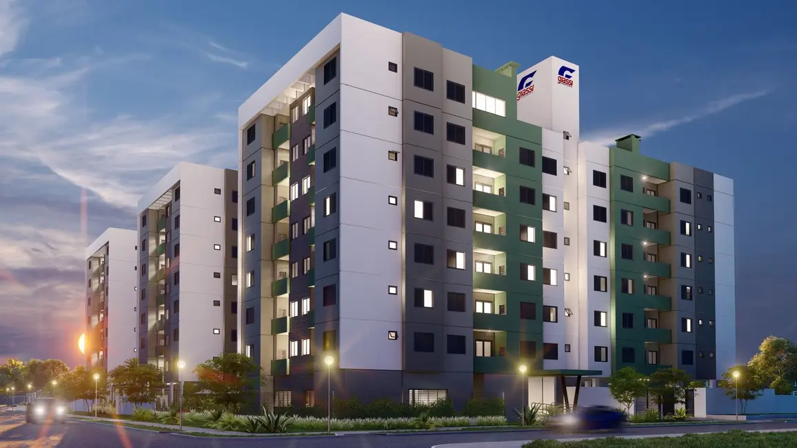 Foto 1 de Apartamento com 2 quartos à venda, 62m2 em São Luiz, Criciuma - SC