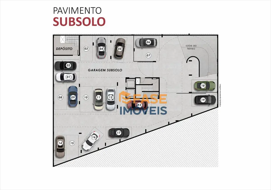 Foto 9 de Apartamento com 2 quartos à venda, 124m2 em Comerciário, Criciuma - SC
