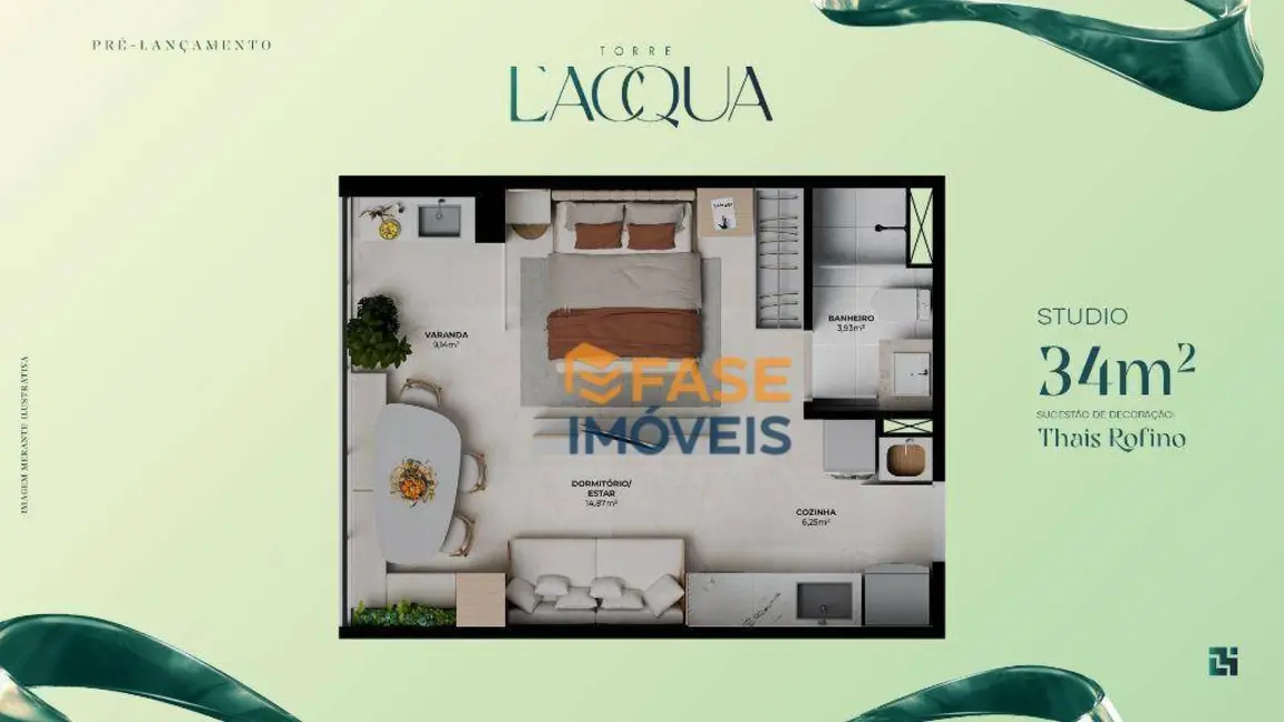 Foto 4 de Apartamento com 1 quarto à venda, 34m2 em Umarizal, Belem - PA