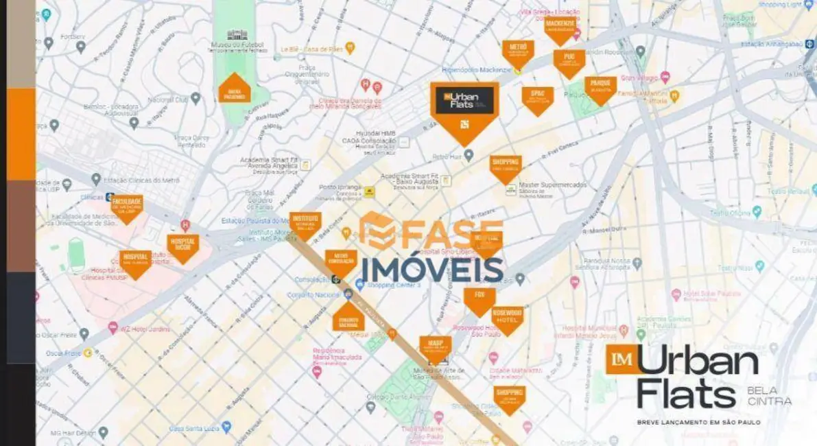 Foto 4 de Apartamento com 1 quarto à venda, 18m2 em Consolação, São Paulo - SP