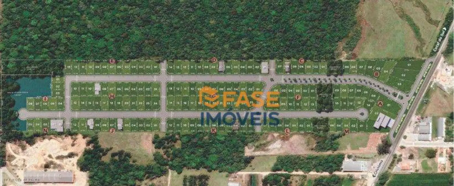 Foto 6 de Terreno / Lote à venda, 384m2 em Centro, Cocal Do Sul - SC