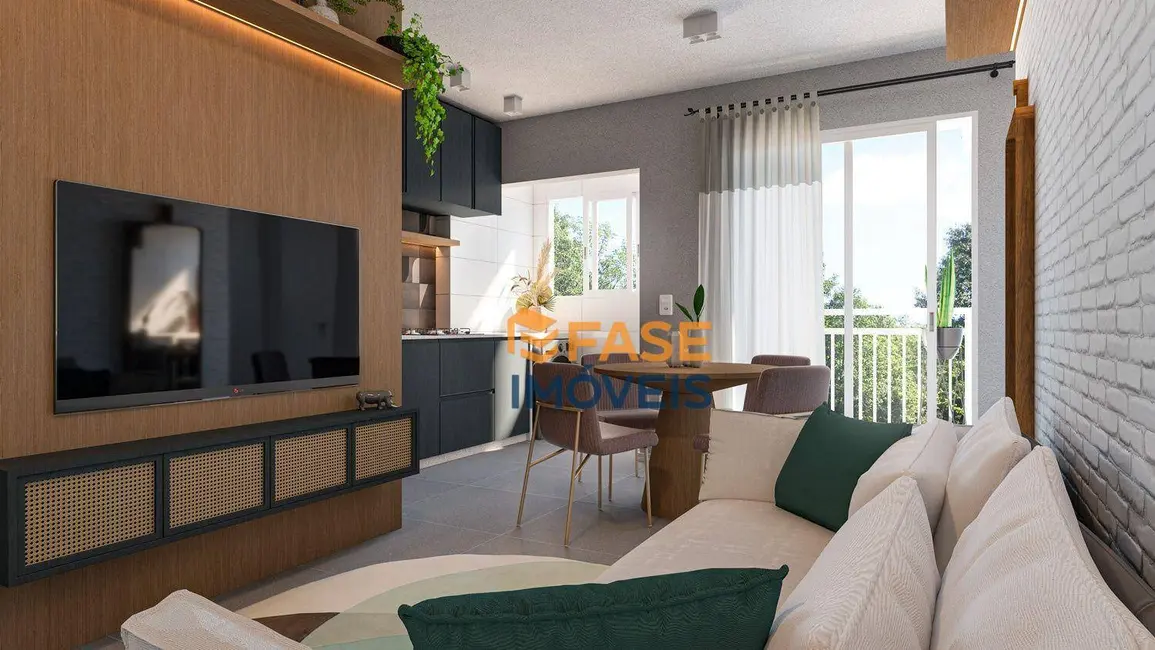 Foto 2 de Apartamento com 2 quartos à venda, 44m2 em Mina União, Criciuma - SC