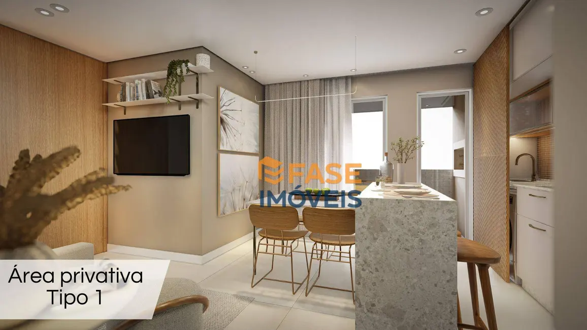 Apartamento com 2 quartos à venda, 50m2 em Cristo Redentor, Criciuma - SC - imagem 5 Foto 5 de Apartamento com 2 quartos à venda, 50m2 em Cristo Redentor, Criciuma - SC