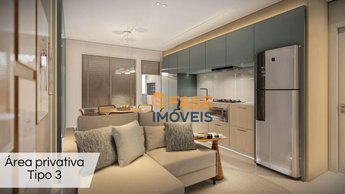 Foto 6 de Apartamento com 2 quartos à venda, 58m2 em Cristo Redentor, Criciuma - SC