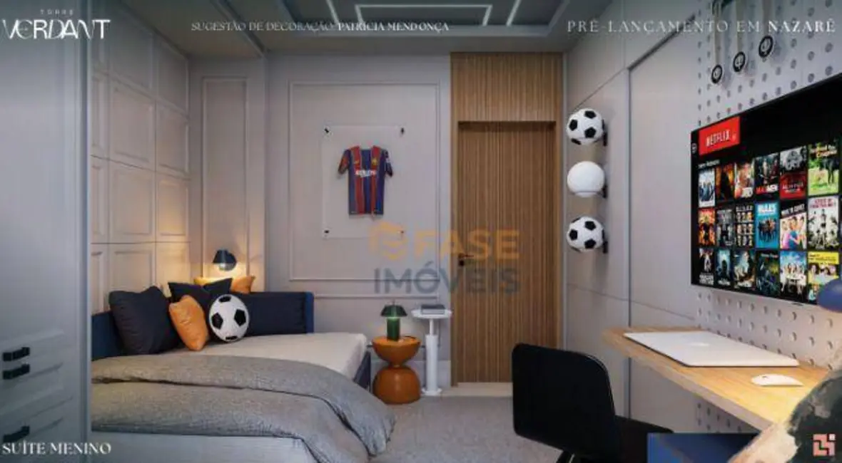 Foto 7 de Apartamento com 3 quartos à venda, 145m2 em Umarizal, Belem - PA