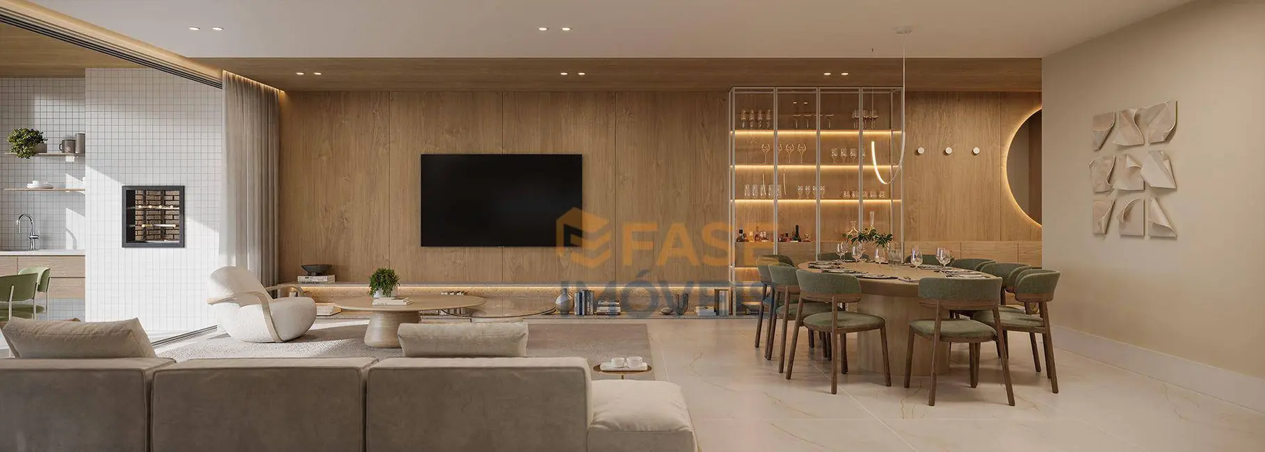 Foto 3 de Apartamento com 4 quartos à venda, 232m2 em Centro, Criciuma - SC