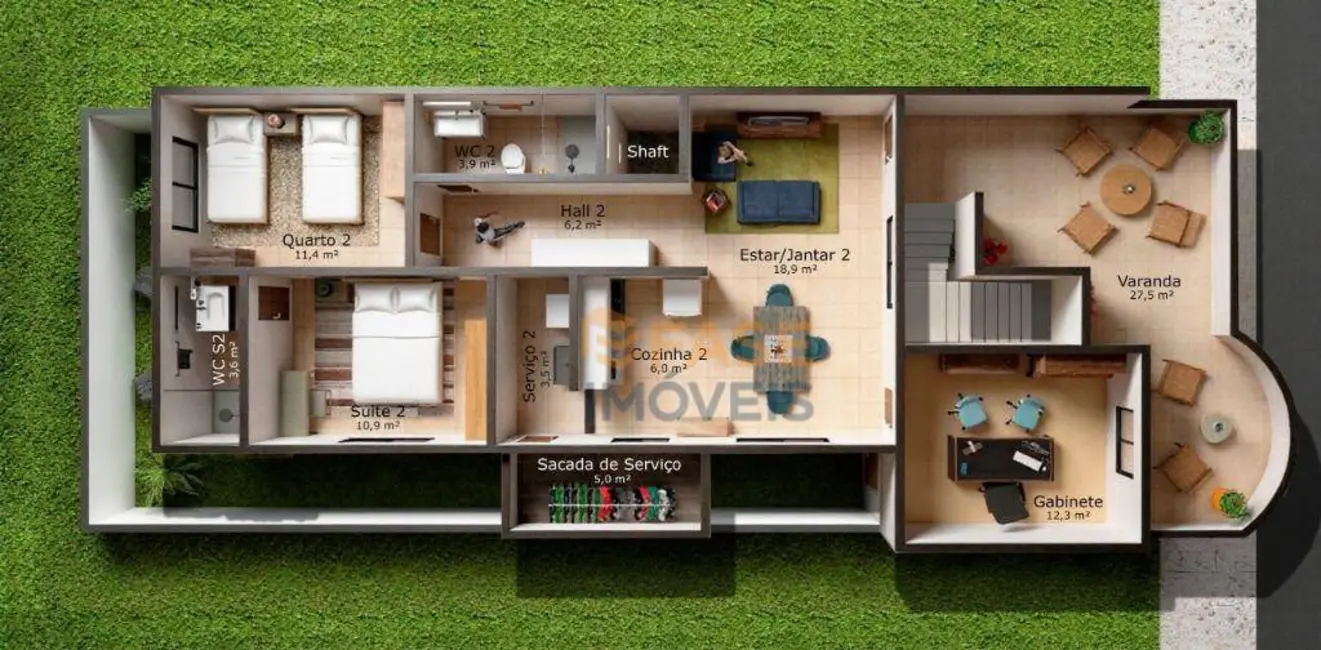 Foto 2 de Casa de Condomínio com 2 quartos à venda, 109m2 em Coqueiro, Ananindeua - PA