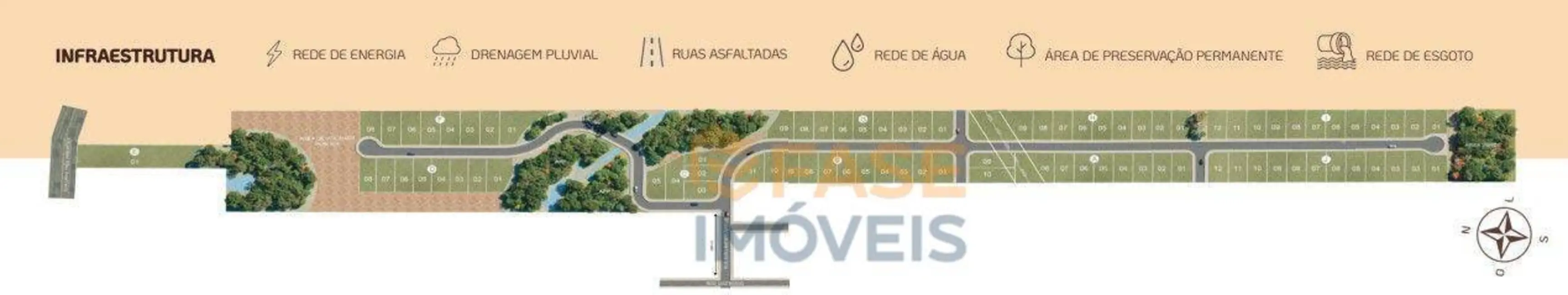 Foto 2 de Terreno / Lote à venda, 480m2 em Bosque do Repouso, Criciuma - SC