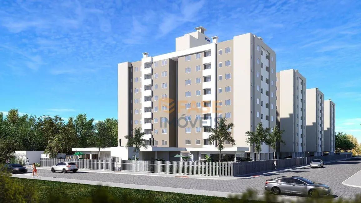 Apartamento com 2 quartos à venda, 59m2 em Rio Caveiras, Biguacu - SC - imagem 1 Foto 1 de Apartamento com 2 quartos à venda, 59m2 em Rio Caveiras, Biguacu - SC