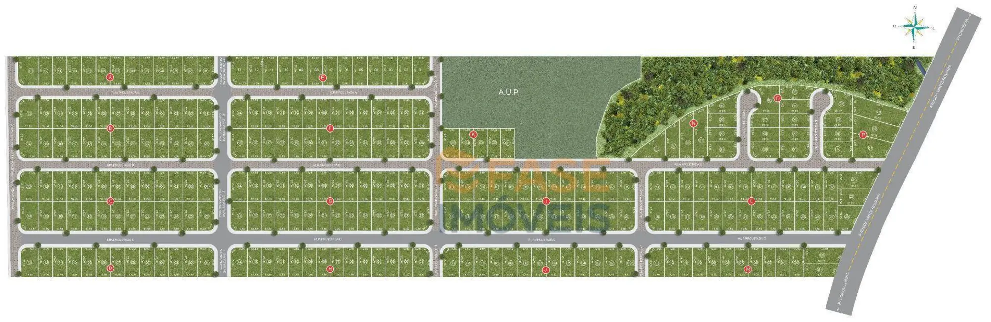 Foto 3 de Terreno / Lote à venda, 379m2 em Santa Luzia, Criciuma - SC