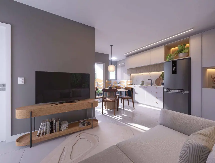 Foto 2 de Apartamento com 2 quartos à venda, 50m2 em Santo Antônio, Criciuma - SC