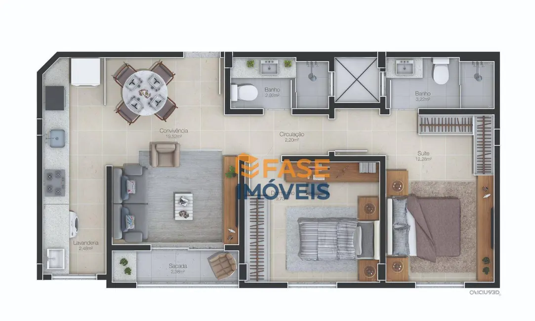 Foto 6 de Sala Comercial à venda, 139m2 em Criciuma - SC