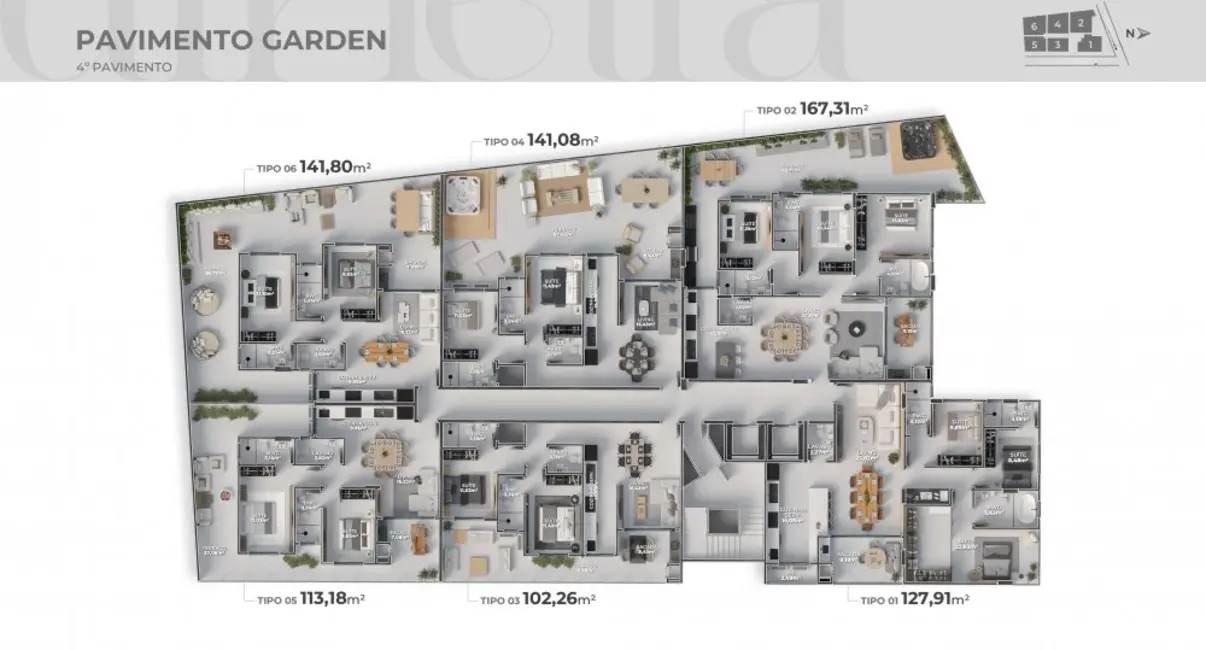 Apartamento com 2 quartos à venda, 76m2 em Centro, Camboriu - SC - imagem 3 Foto 3 de Apartamento com 2 quartos à venda, 76m2 em Centro, Camboriu - SC