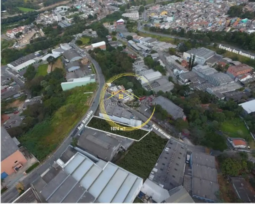 Foto 1 de Terreno / Lote à venda, 1074m2 em Chácaras Marco, Barueri - SP