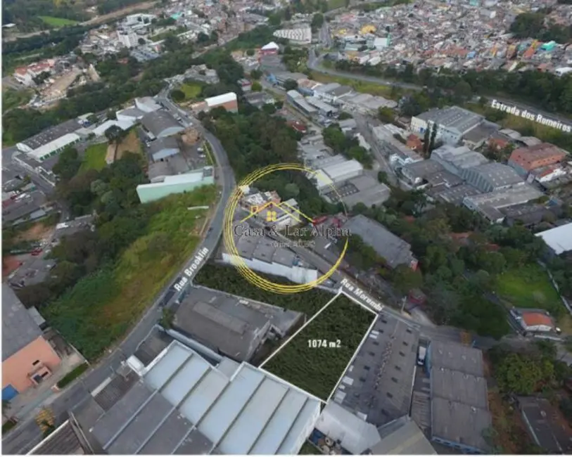 Foto 2 de Terreno / Lote à venda, 1074m2 em Chácaras Marco, Barueri - SP