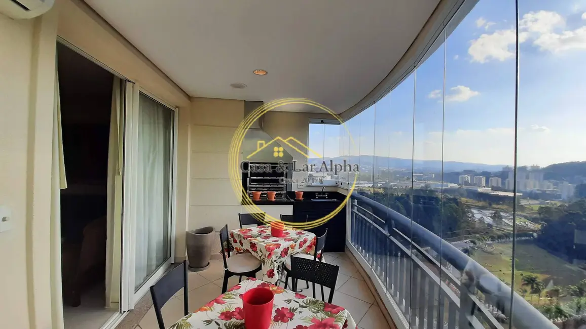 Apartamento com 3 quartos para alugar, 123m2 em Tamboré, Santana De Parnaiba - SP - imagem 2 Foto 2 de Apartamento com 3 quartos para alugar, 123m2 em Tamboré, Santana De Parnaiba - SP