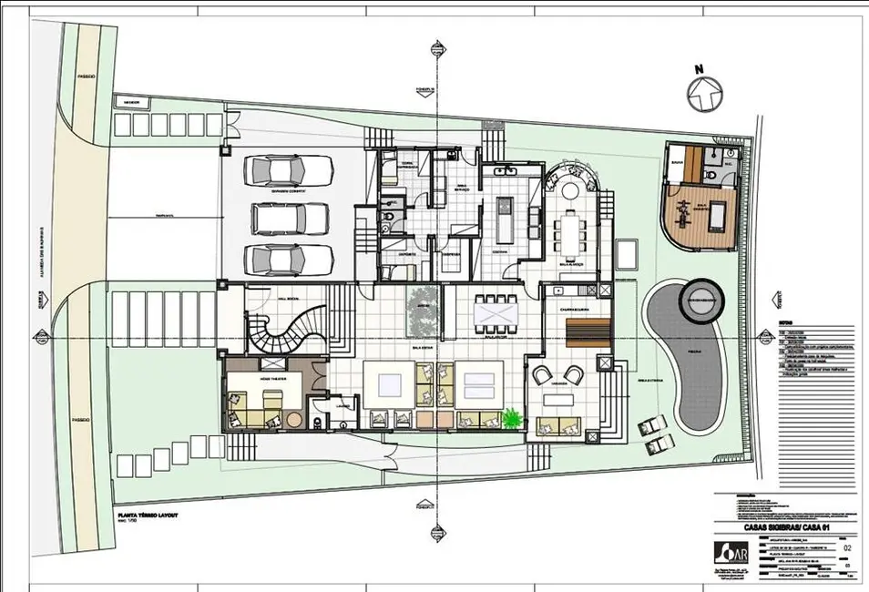 Foto 7 de Casa com 4 quartos para alugar, 528m2 em Cidade Tamboré, Santana De Parnaiba - SP