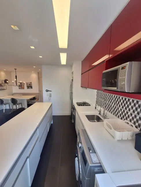 Foto 4 de Apartamento com 1 quarto para alugar, 50m2 em Sítio Tamboré Alphaville, Barueri - SP