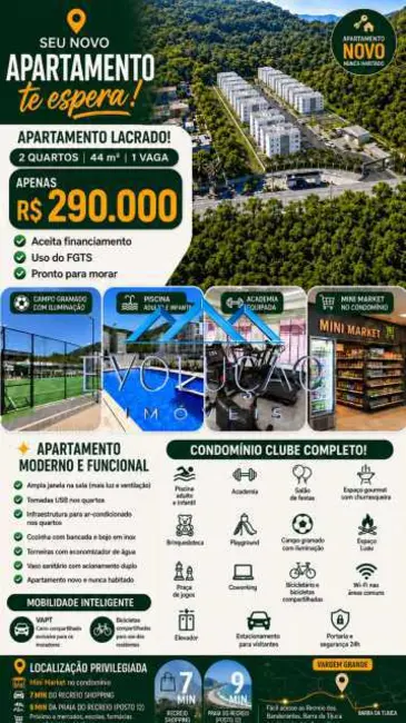Apartamento com 2 quartos à venda, 44m2 em Rio De Janeiro - RJ - imagem 5 Foto 5 de Apartamento com 2 quartos à venda, 44m2 em Rio De Janeiro - RJ