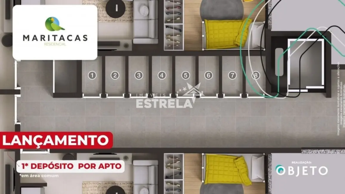 Foto 8 de Apartamento com 2 quartos à venda, 50m2 em Lageado, Cotia - SP