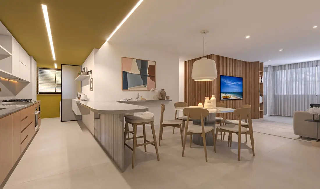 Foto 8 de Apartamento com 3 quartos à venda, 84m2 em Itapuã, Vila Velha - ES