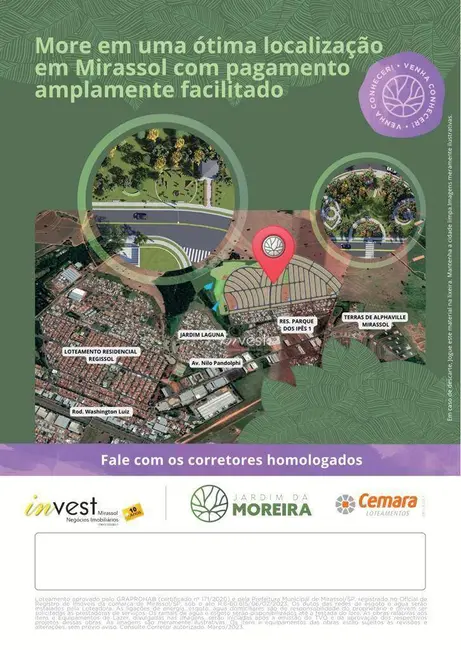 Foto 8 de Terreno / Lote à venda, 200m2 em Centro, Mirassol - SP