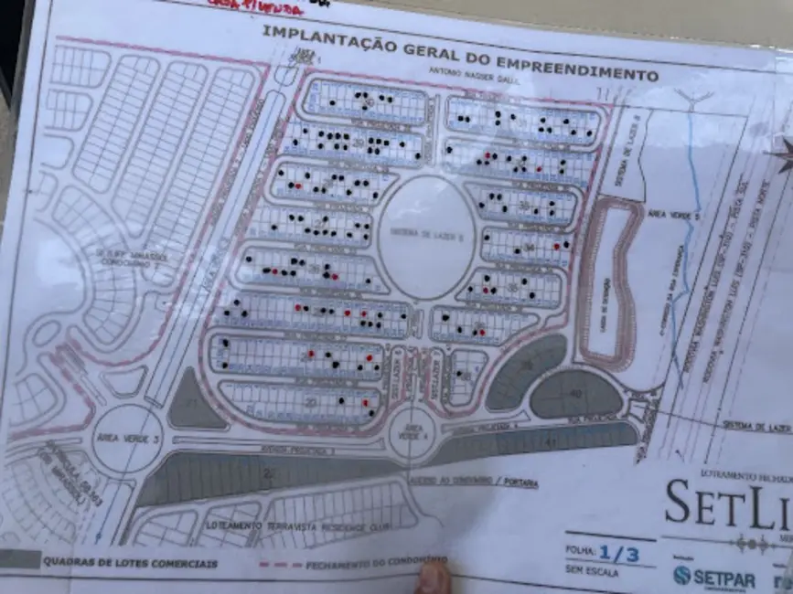 Foto 3 de Terreno / Lote à venda, 253m2 em Centro, Mirassol - SP