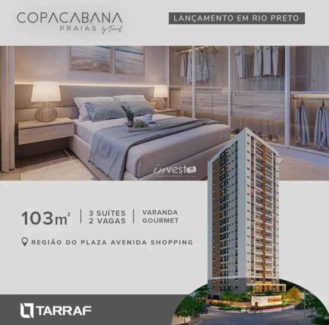 Foto 1 de Apartamento com 3 quartos à venda, 133m2 em Vila Nossa Senhora do Bonfim, Sao Jose Do Rio Preto - SP
