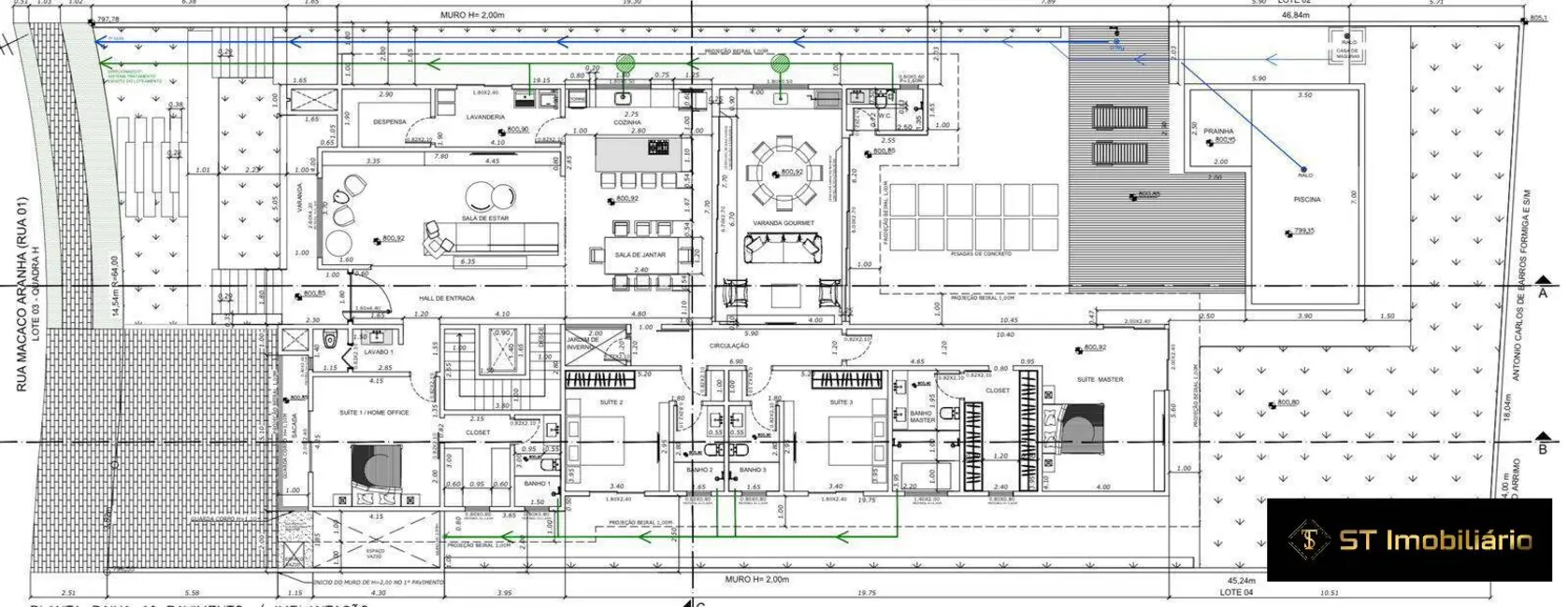 Foto 3 de Terreno / Lote à venda, 825m2 em Condomínio Residencial Shamballa III, Atibaia - SP