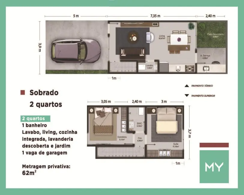 Foto 9 de Casa com 2 quartos à venda, 67m2 em Rio Pequeno, Camboriu - SC