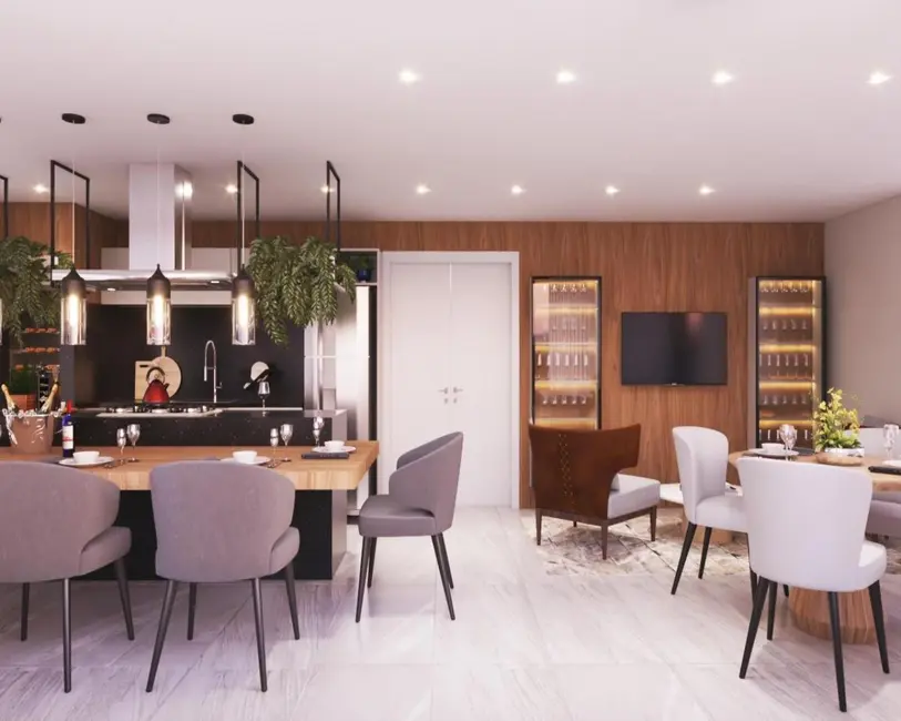 Apartamento com 2 quartos à venda, 70m2 em Bacacheri, Curitiba - PR - imagem 6 Foto 6 de Apartamento com 2 quartos à venda, 70m2 em Bacacheri, Curitiba - PR