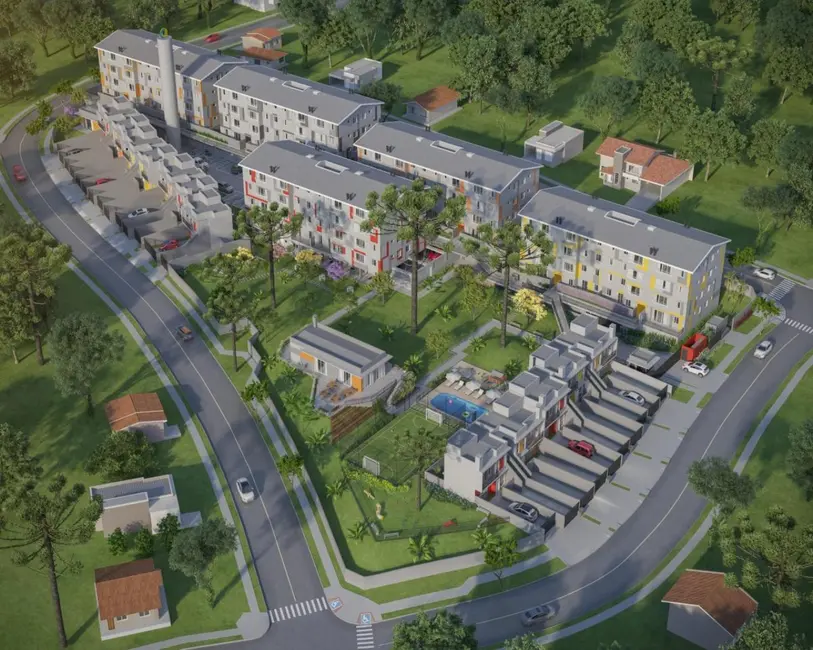 Foto 8 de Apartamento com 2 quartos à venda, 44m2 em Santa Cândida, Curitiba - PR