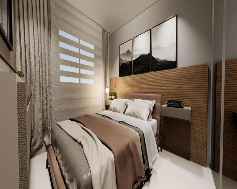 Foto 3 de Apartamento com 2 quartos à venda, 44m2 em Santa Cândida, Curitiba - PR