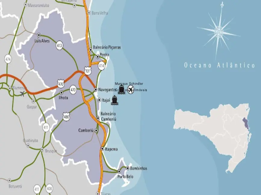 Terreno / Lote à venda, 252m2 em Centro, Balneario Camboriu - SC - imagem 4 Foto 4 de Terreno / Lote à venda, 252m2 em Centro, Balneario Camboriu - SC